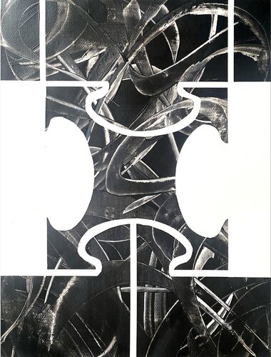 Pieces 011 di Khearts, Opera su carta in vendita su Singulart