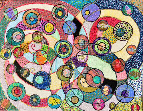 Overlapping by Dragana Olah, 소묘 for Sale on Singulart