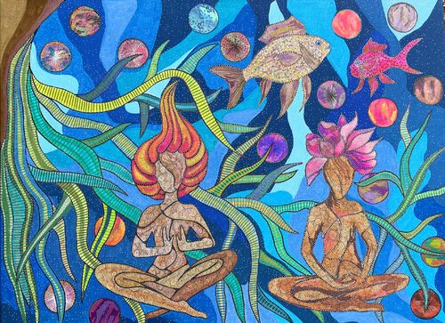Amphibious par Dragana Olah, Dessin en vente sur Singulart