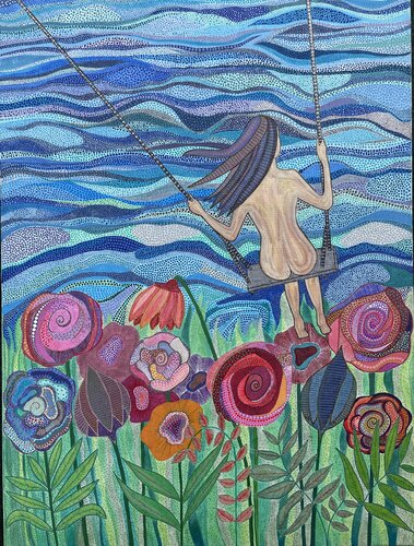 Weightless Garden di Dragana Olah, Disegno in vendita su Singulart