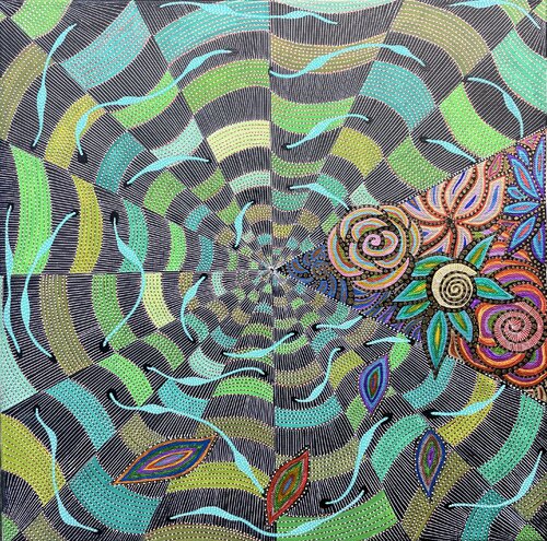 Blooming Vortex von Dragana Olah, Zeichnungen kaufen auf Singulart