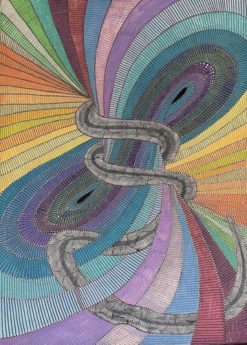 Helix by Dragana Olah, 소묘 for Sale on Singulart