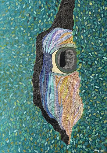 The Eye Between Worlds par Dragana Olah, Dessin en vente sur Singulart