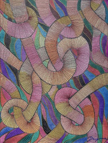 The Long Way Around by Dragana Olah, 소묘 for Sale on Singulart