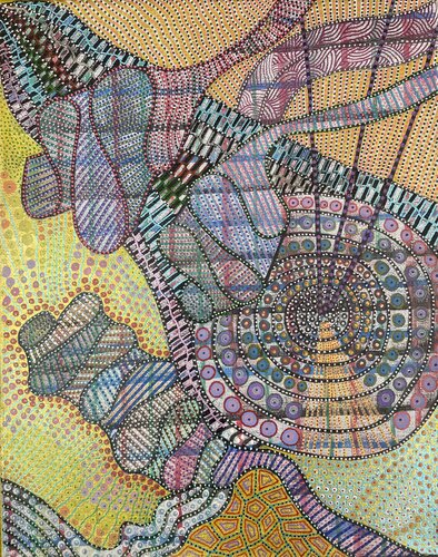 The Spiral Confluence by Dragana Olah, 소묘 for Sale on Singulart