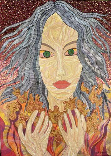 Amber Threshold von Dragana Olah, Zeichnungen kaufen auf Singulart