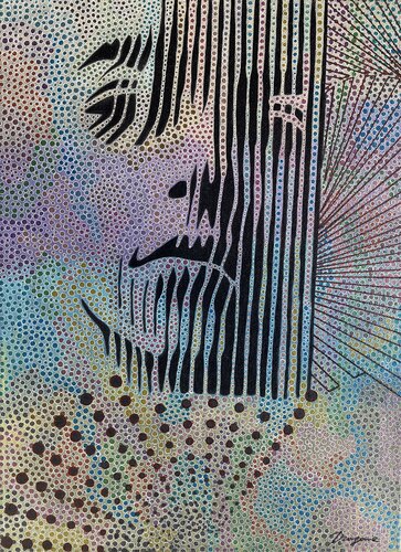 Encoded Presence van Dragana Olah, Tekening te koop op Singulart