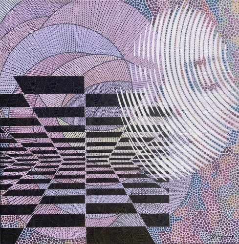 Fractured Horizon by Dragana Olah, Drawing for Sale on Singulart