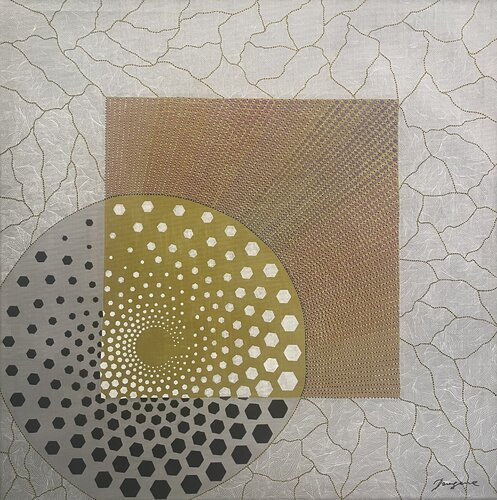 Converging Frequencies by Dragana Olah, Drawing for Sale on Singulart