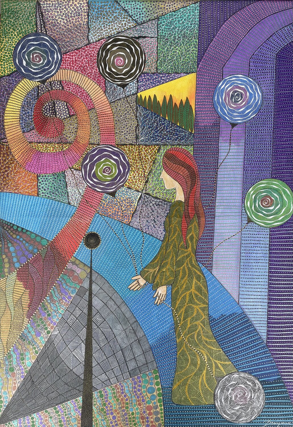 Dreaming of the Fields of Gold Dragana Olah Zeichnungen zu verkaufen