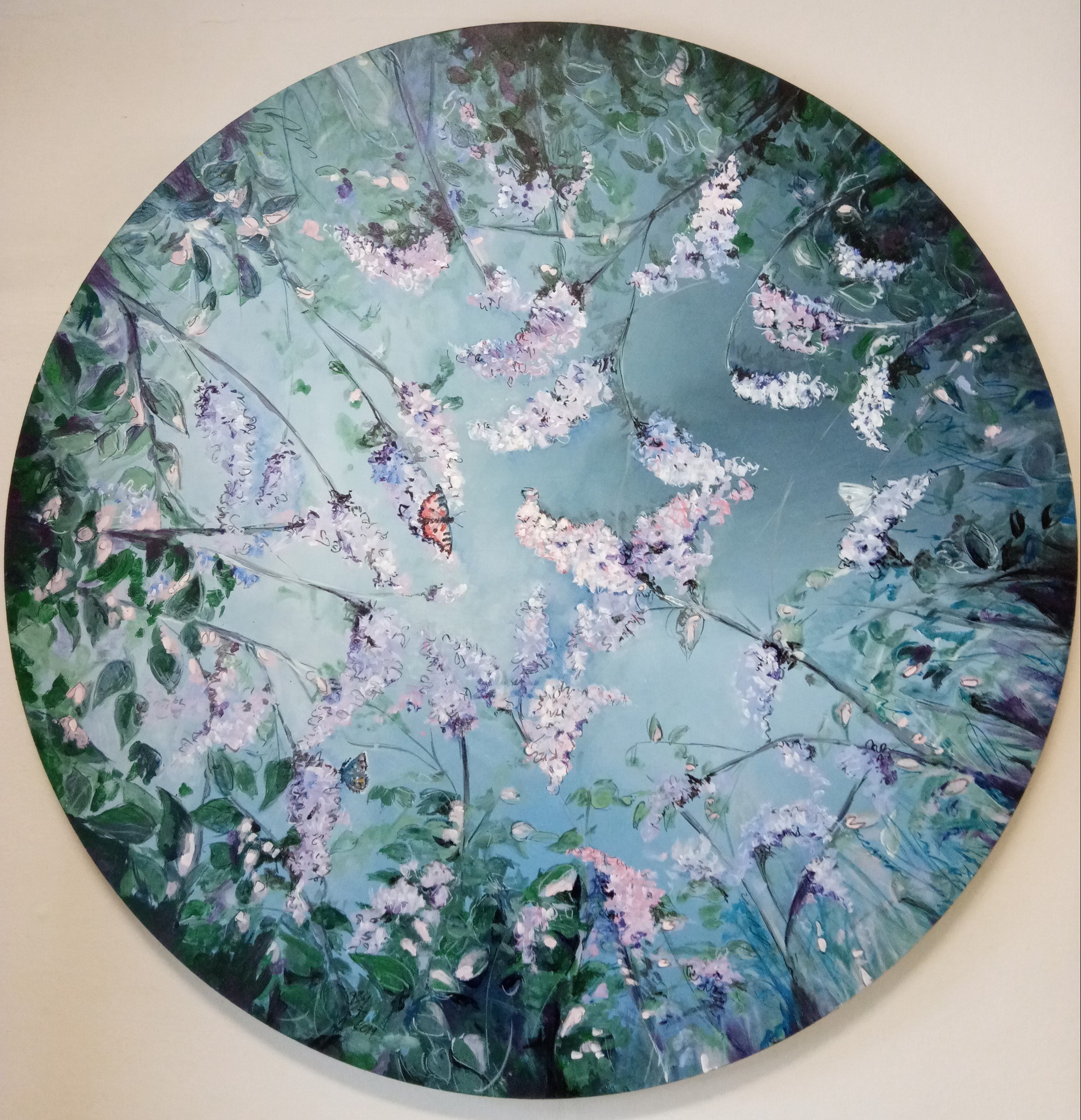 Thema wisteria Gemälde