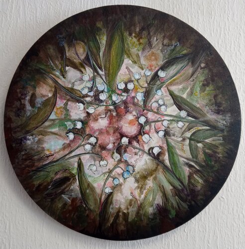 Maiglöckchen van Birgit van der Gang, Schilderij te koop op Singulart