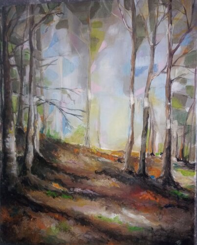 Lichtung par Birgit van der Gang, Peinture en vente sur Singulart