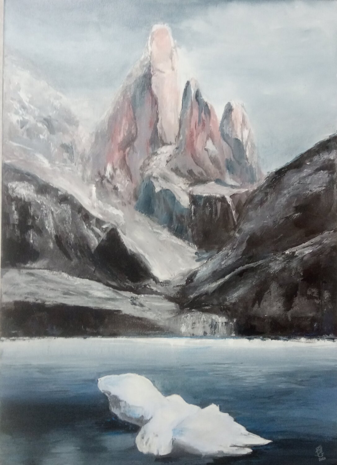 Gletscher Birgit van der Gang