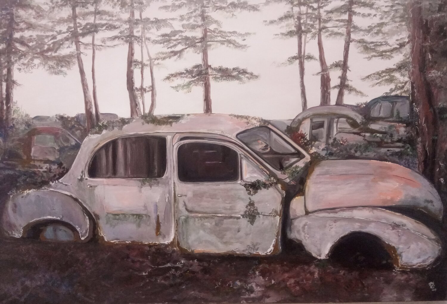 Autofriedhof Birgit van der Gang