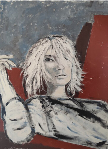 Amaranto by Laura Dorronsoro, Painting for Sale on Singulart