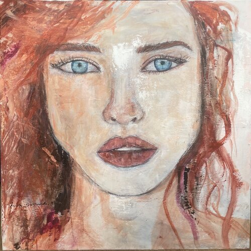 Hibisco van Laura Dorronsoro, Schilderij te koop op Singulart