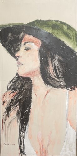 Orquídea verde von Laura Dorronsoro, Malerei kaufen auf Singulart