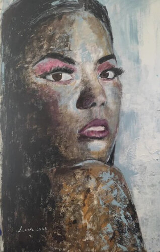 Iniya di Laura Dorronsoro, Pittura in vendita su Singulart