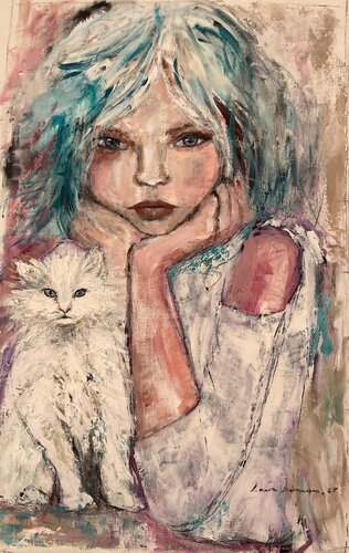 Freya y Brisingr von Laura Dorronsoro, Malerei kaufen auf Singulart