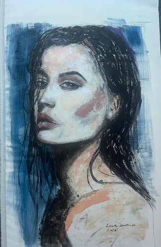 LLluvia de estrellas di Laura Dorronsoro, Pittura in vendita su Singulart