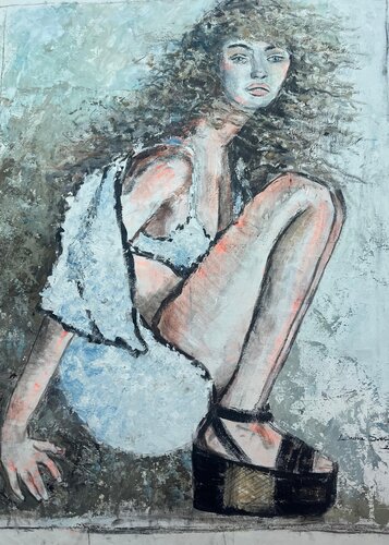 Tiamara by Laura Dorronsoro, Painting for Sale on Singulart