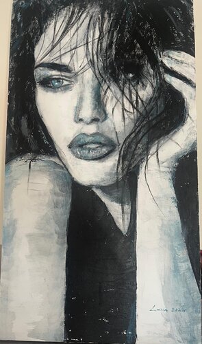 Anfititre van Laura Dorronsoro, Schilderij te koop op Singulart