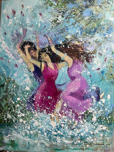 Celebracion by Laura Dorronsoro, Painting for Sale on Singulart