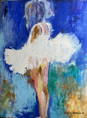 La bailarina de luz von Laura Dorronsoro, Malerei kaufen auf Singulart