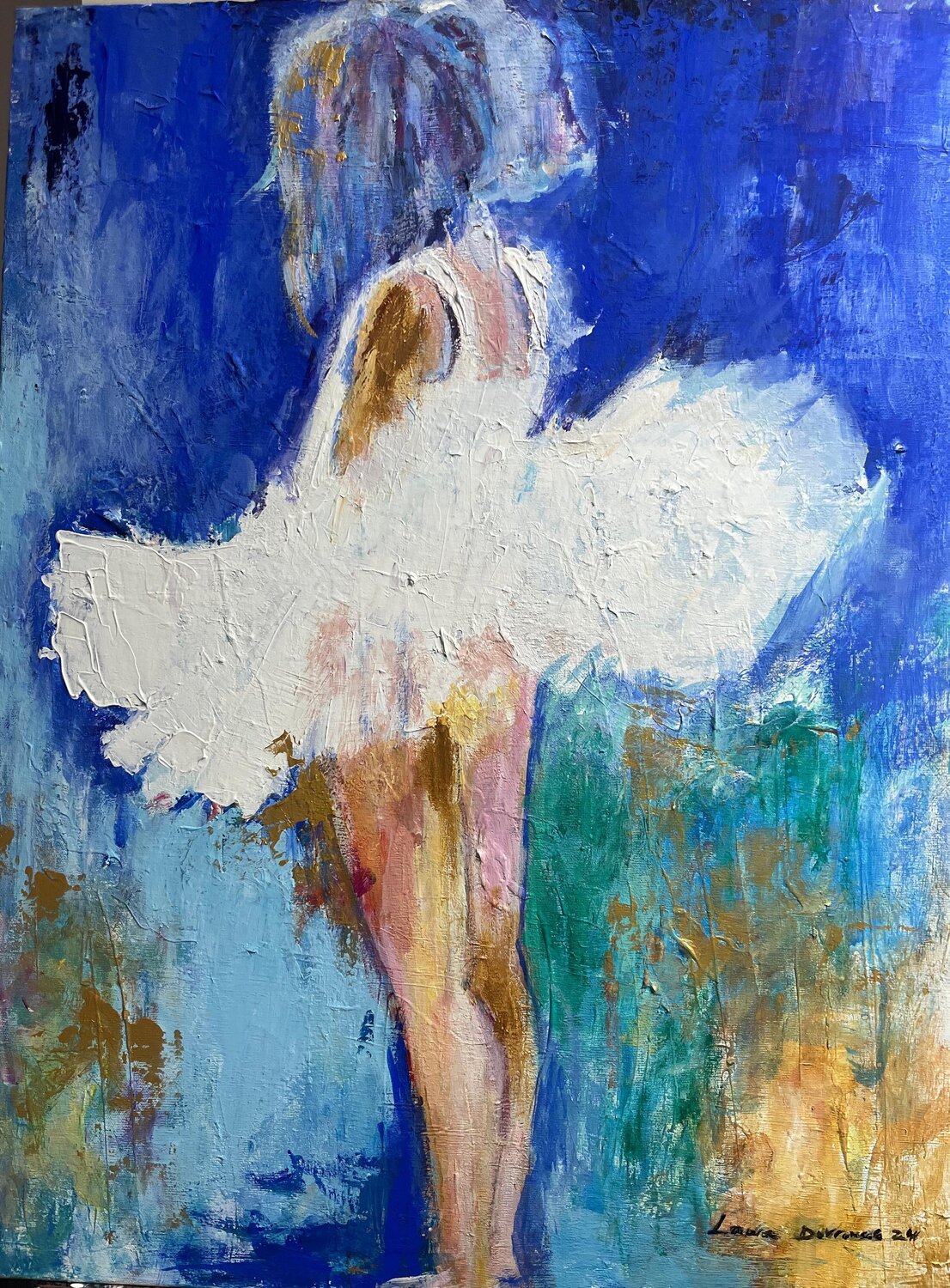 La bailarina de luz Laura Dorronsoro