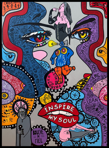 Inspire my soul van Reyolenjoy, Schilderij te koop op Singulart