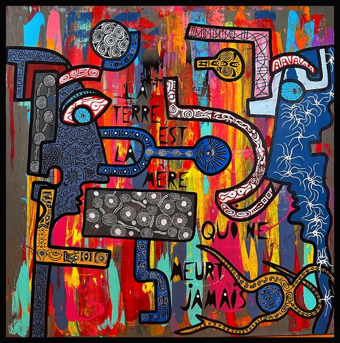 La terre est la mère von Reyolenjoy, Malerei kaufen auf Singulart