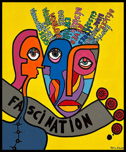 Fascination by Reyolenjoy, Painting for Sale on Singulart