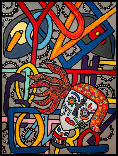 You've got the control van Reyolenjoy, Schilderij te koop op Singulart