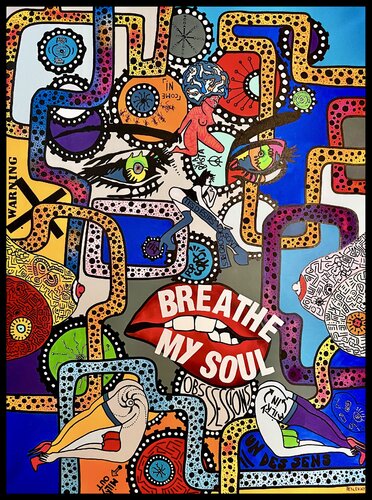 Breathe my soul di Reyolenjoy, Pittura in vendita su Singulart