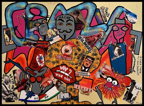 Crazy world di Reyolenjoy, Pittura in vendita su Singulart