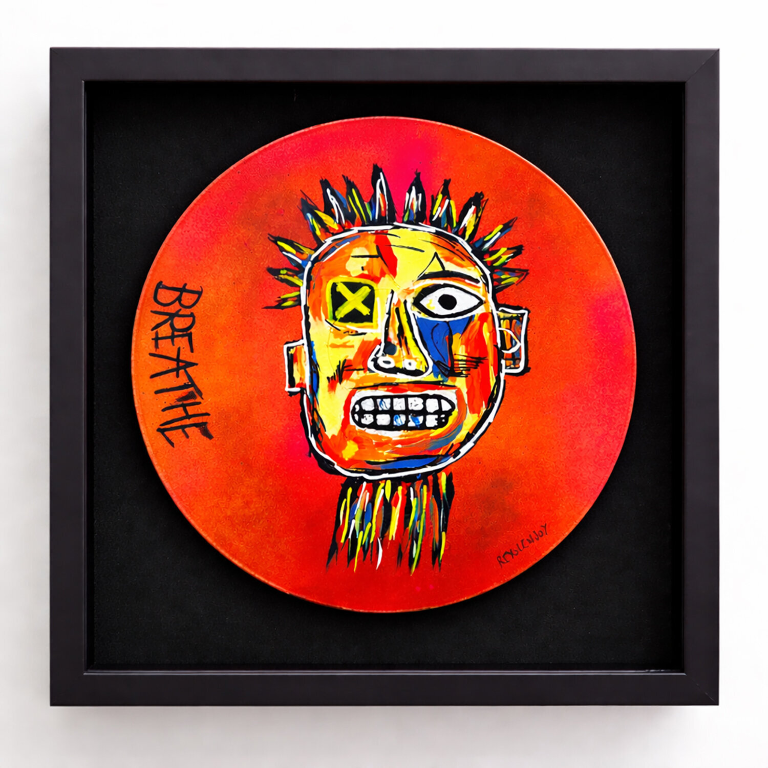 Breath le vinyl Reyolenjoy Original painting for sale
