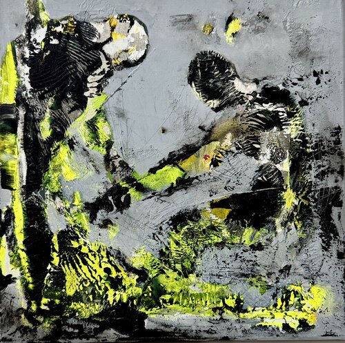 Fight for Love 2 ( broken hearts for you and me ) van Danny Kästner, Schilderij te koop op Singulart