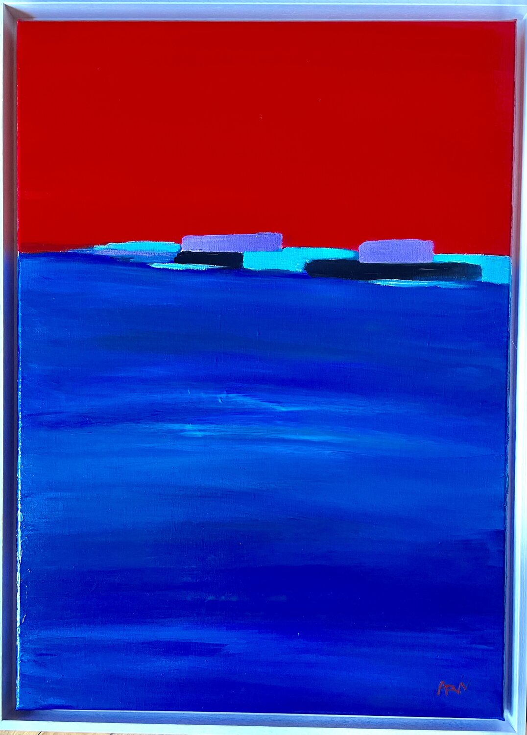 Ciel rouge Vincent ARIN