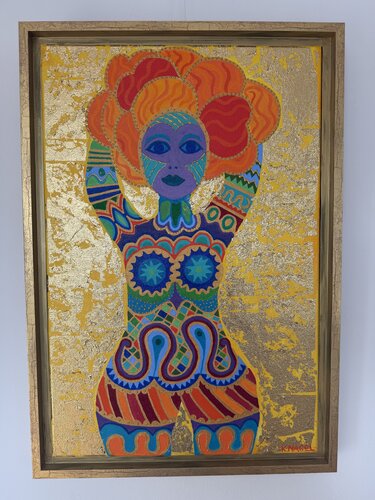 Nereid Eurydice van Katja Nagel, Schilderij te koop op Singulart