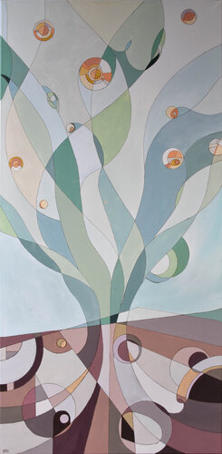 Un árbol, dos mundos by GRADEL ., 회화 for Sale on Singulart