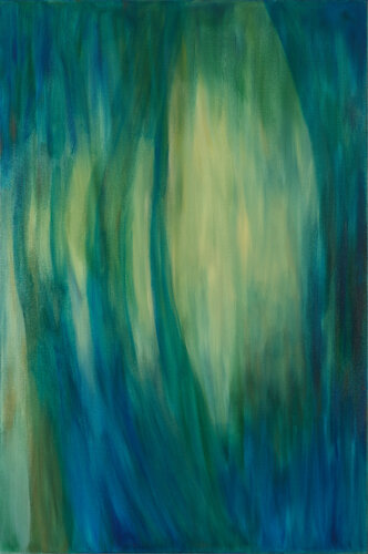 Searching for serenity par Godwin Muscat Azzopardi, Peinture en vente sur Singulart
