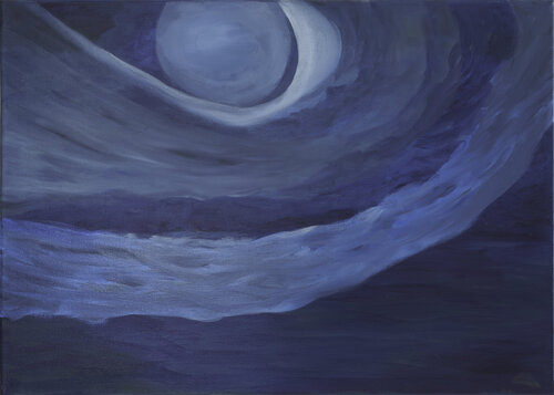 Fluid emotions par Godwin Muscat Azzopardi, Peinture en vente sur Singulart