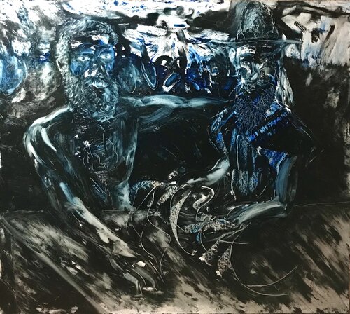 The free men van Alejandro Mariotti, Schilderij te koop op Singulart