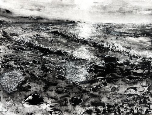 At Sunset van Alejandro Mariotti, Schilderij te koop op Singulart