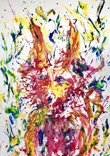 Why? van Alejandro Mariotti, Schilderij te koop op Singulart