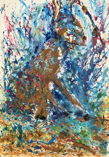 ¡Basta! par Alejandro Mariotti, Peinture en vente sur Singulart