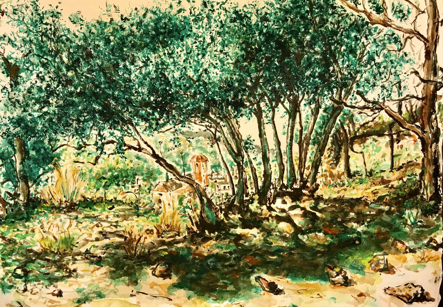 The nine-headed olive tree Alejandro Mariotti