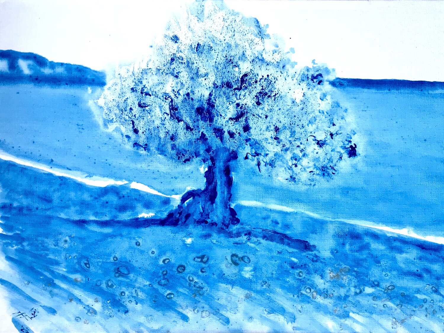 The Tamarind of the Sea Alejandro Mariotti Dipinto originale in vendita