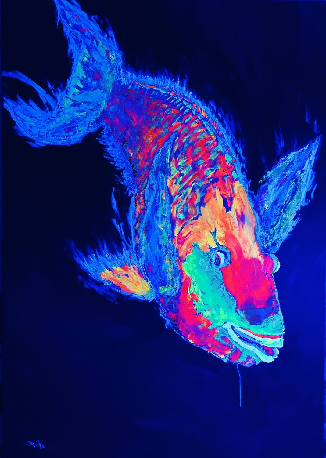 Tam chan ma! (Follow me!) Alejandro Mariotti Dipinto originale in vendita